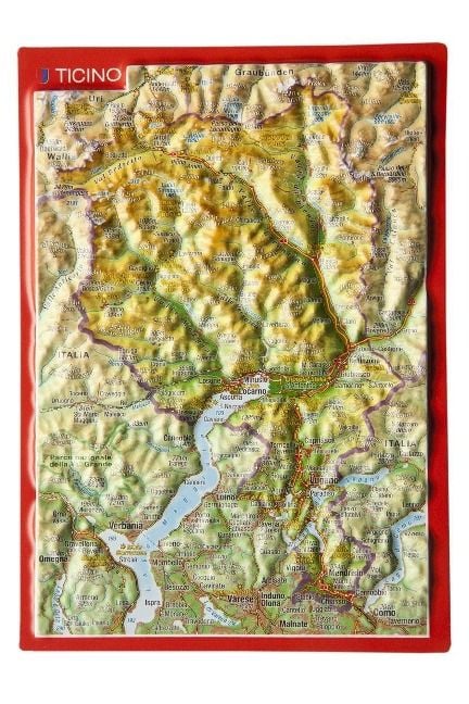 Produktbild: Markgraf, A: Reliefpostkarte Tessin