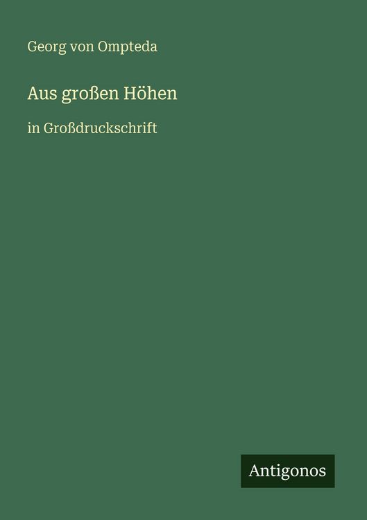 Produktbild: Aus gro&szlig;en H&ouml;hen