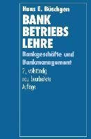 Produktbild: Bankbetriebslehre
