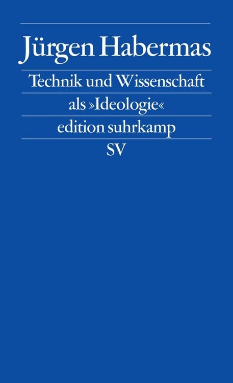 Produktbild: Technik und Wissenschaft als &raquo;Ideologie&laquo;