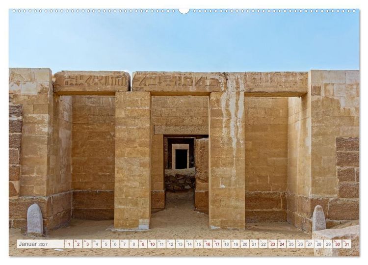 Produktbild: Monumente der Ewigkeit - von Wesiren bis zu C&auml;saren in &Auml;gypten (Wandkalender 2027 DIN A2 quer), CALVENDO Monatskalender