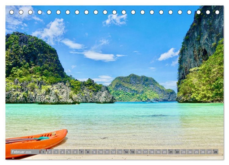 Produktbild: Als Backpacker um die Welt (Tischkalender 2026 DIN A5 quer), CALVENDO Monatskalender