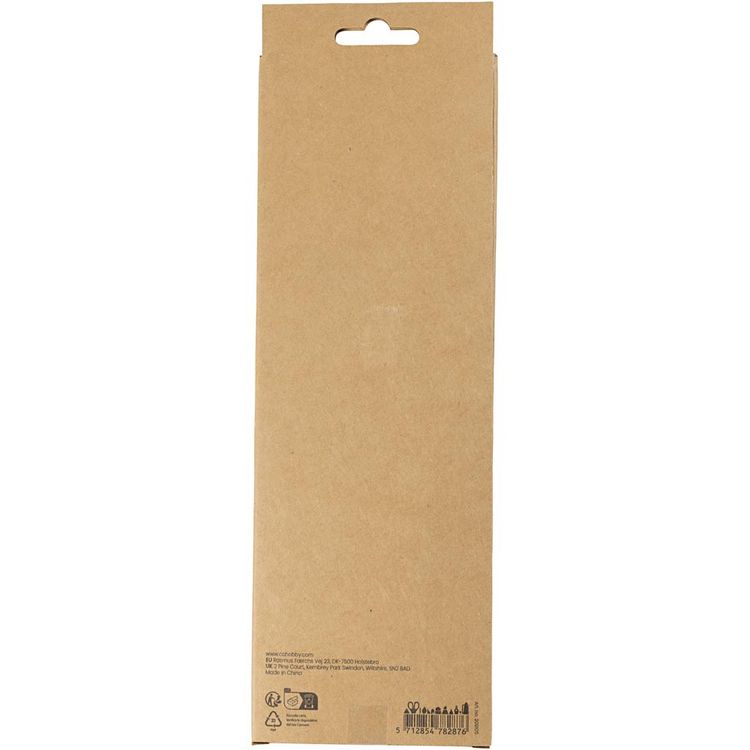 Produktbild: Creativ Company Krepppapier, Blatt 25x60 cm, Kreppanteil: 180%, 105 g, Rosa mattiert, 4 Blatt