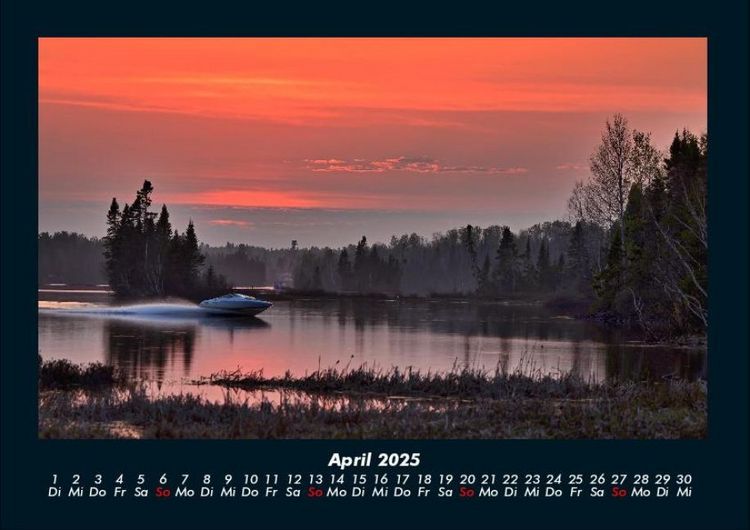 Produktbild: Tag am See 2025 Fotokalender DIN A4