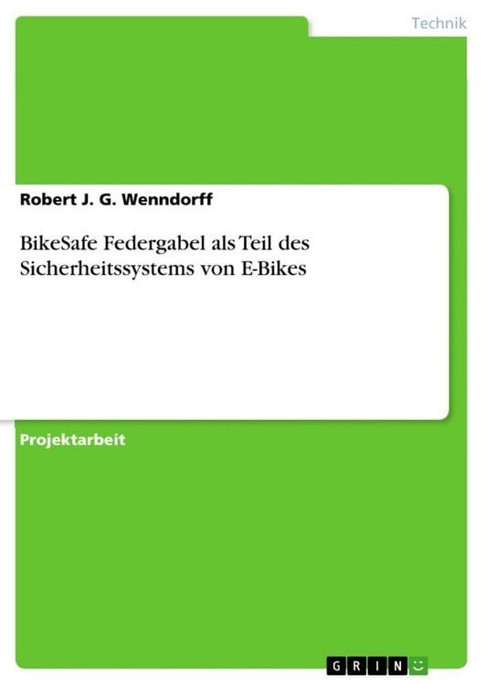 Produktbild: BikeSafe Federgabel als Teil des Sicherheitssystems von E-Bikes