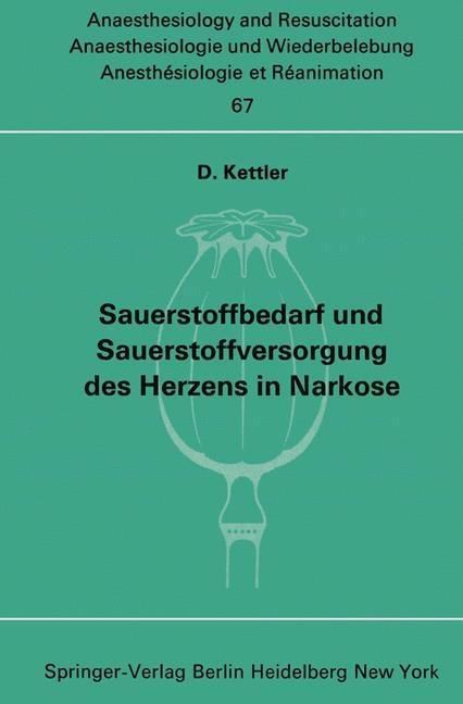 Produktbild: Sauerstoffbedarf und Sauerstoffversorgung des Herzens in Narkose
