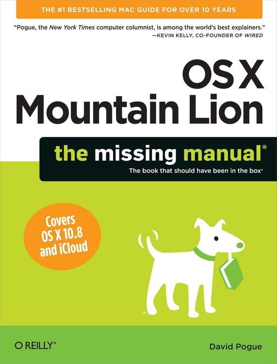 Produktbild: OS X Mountain Lion: The Missing Manual