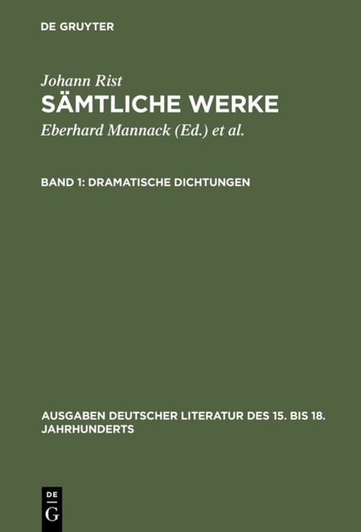 Produktbild: Dramatische Dichtungen
