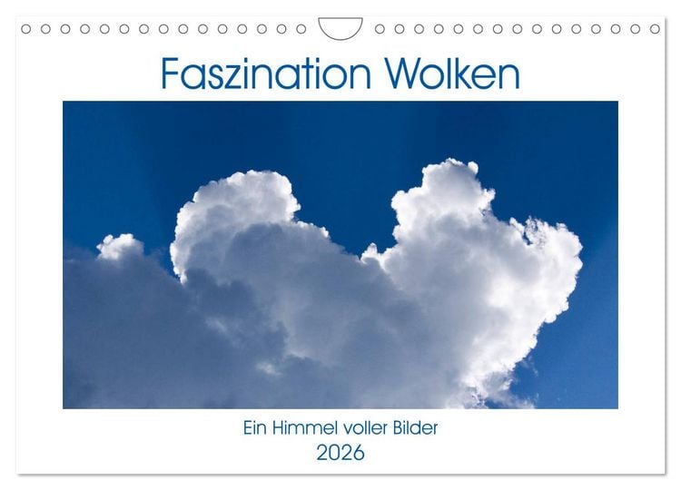 Produktbild: Faszination Wolken (Wandkalender 2026 DIN A4 quer), CALVENDO Monatskalender