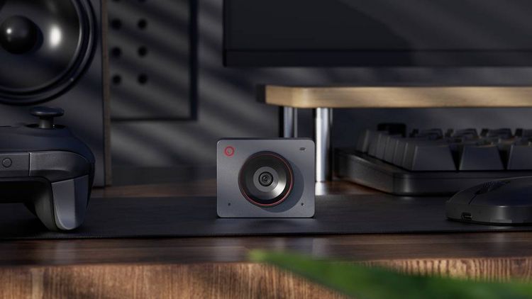 Produktbild: Obsbot MEET 2 4K-Webcam 3840 x 2160 Pixel Schnelles Auto-Tracking per AI, Magnet-Halterung, Gestensteuerung, Mikrofon