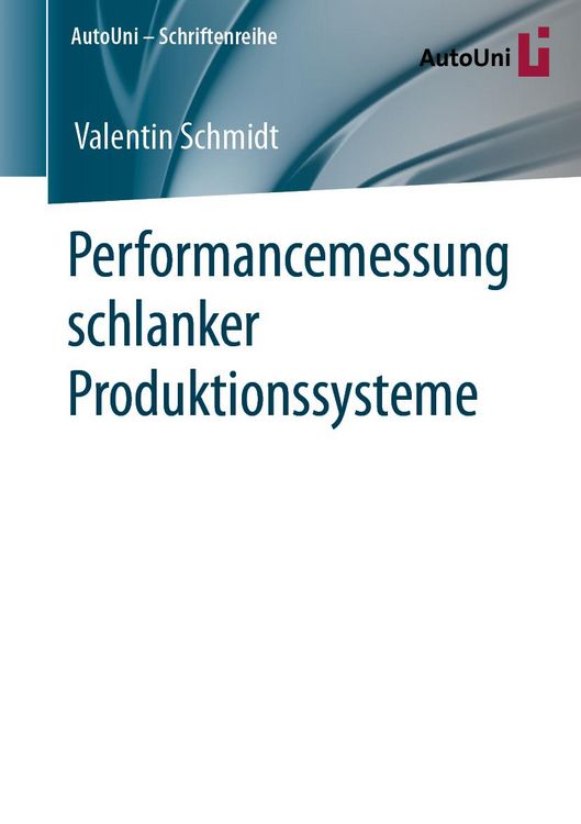 Produktbild: Performancemessung schlanker Produktionssysteme