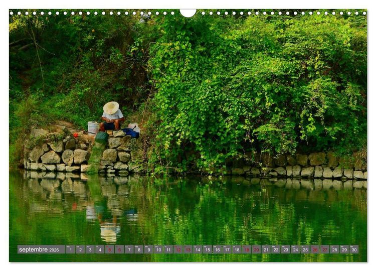 Produktbild: RIVI&Egrave;RE YULONG (Calendrier mural 2026 DIN A3 vertical), CALVENDO calendrier mensuel