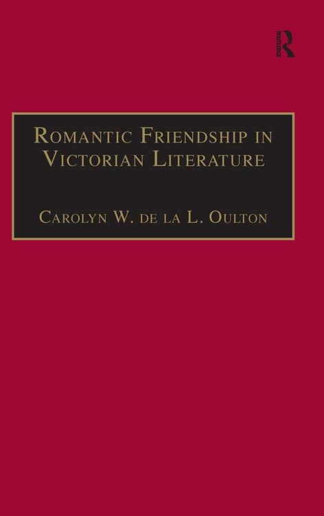 Produktbild: Romantic Friendship in Victorian Literature