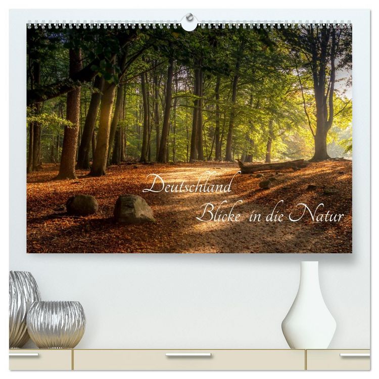 Produktbild: Deutschland Blicke in die Natur (hochwertiger Premium Wandkalender 2026 DIN A2 quer), Kunstdruck in Hochglanz