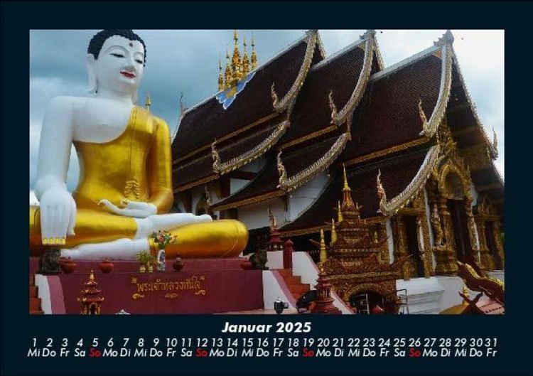 Produktbild: Tempel 2025 Fotokalender DIN A5