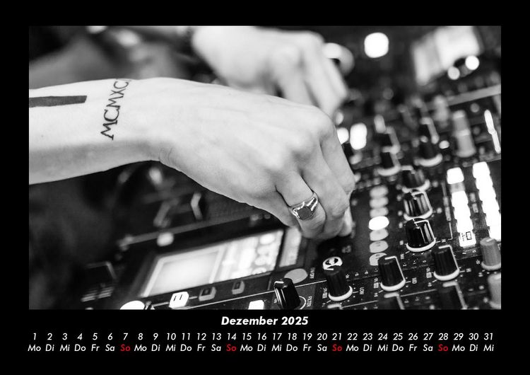 Produktbild: Musik 2025 Fotokalender DIN A3