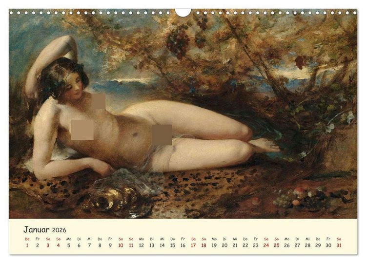 Produktbild: Zeitlose Muse (Wandkalender 2026 DIN A3 quer), CALVENDO Monatskalender