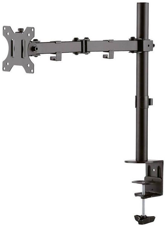Produktbild: Neomounts FPMA-D550BLACK Monitor-Tischhalterung 1 Display(s) 25,4 cm (10") - 81,3 cm (32") Schwarz Schwenkbar, Rotierbar, Neigbar, H&ouml;henverstellbar