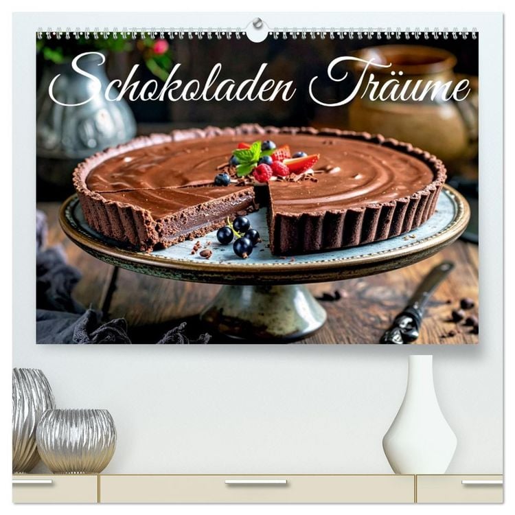Produktbild: Schokoladen Tr&auml;ume (hochwertiger Premium Wandkalender 2027 DIN A2 quer), Kunstdruck in Hochglanz