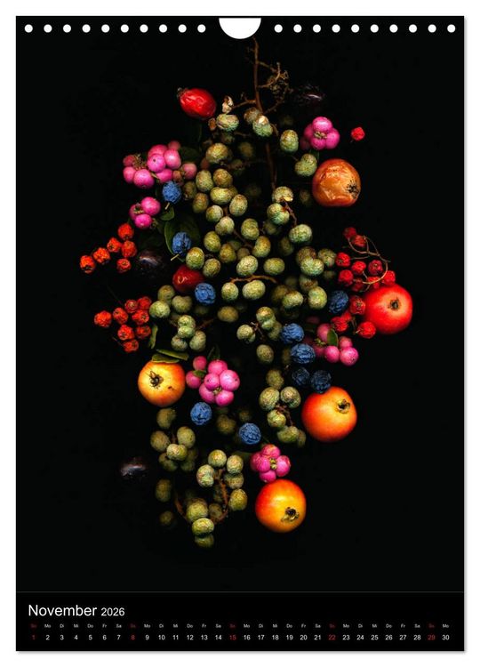 Produktbild: Blumen bei Nacht (Wandkalender 2026 DIN A4 hoch), CALVENDO Monatskalender