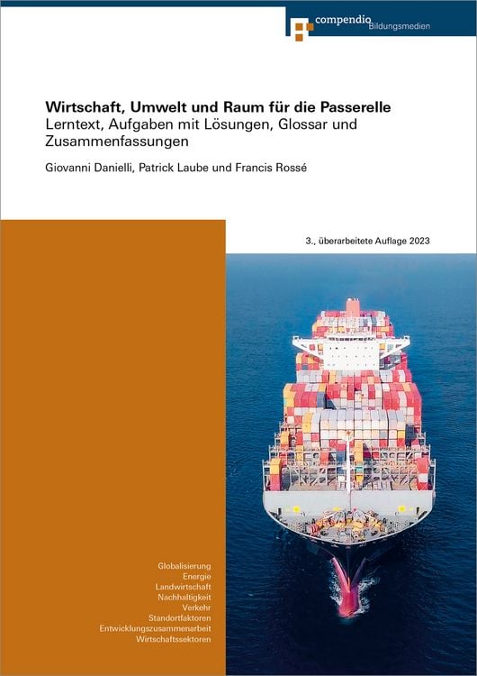 Produktbild: Wirtschaft, Umwelt und Raum f&uuml;r die Passerelle