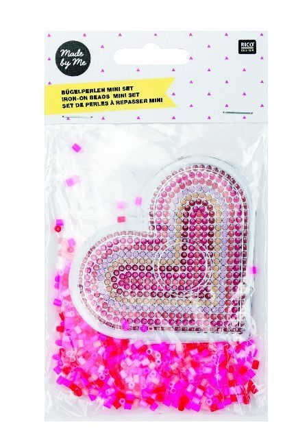 Produktbild: B&uuml;gelperlen Mini Set, Herz