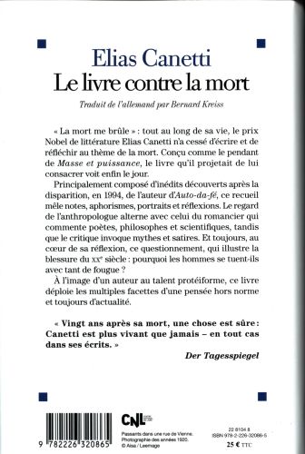 Produktbild: Le livre contre la mort