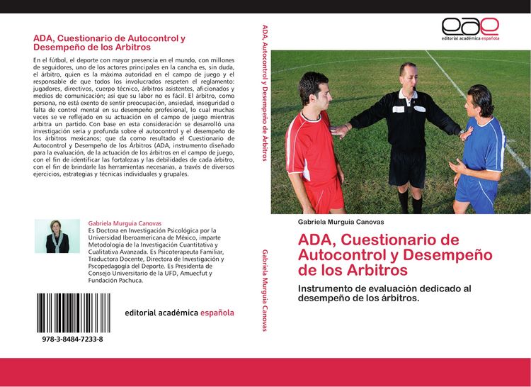 Produktbild: ADA, Cuestionario de Autocontrol y Desempe&ntilde;o de los Arbitros