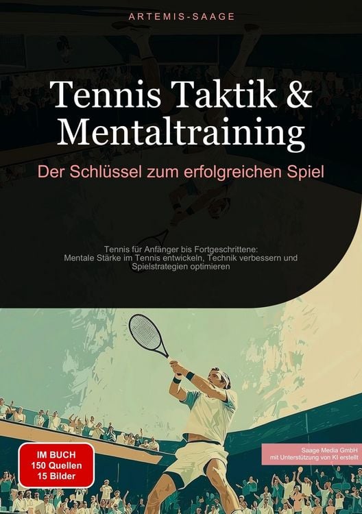 Produktbild: Tennis Taktik & Mentaltraining: Der Schl&uuml;ssel zum erfolgreichen Spiel