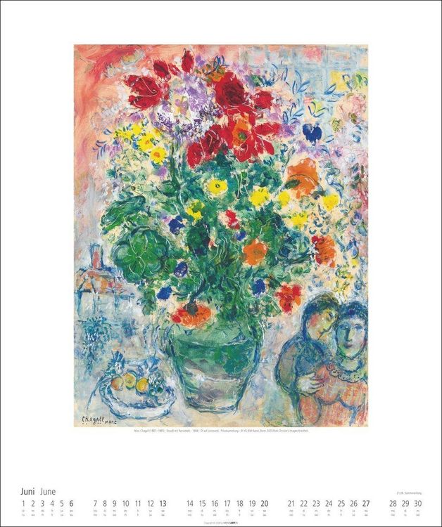 Produktbild: Marc Chagall Kalender 2027