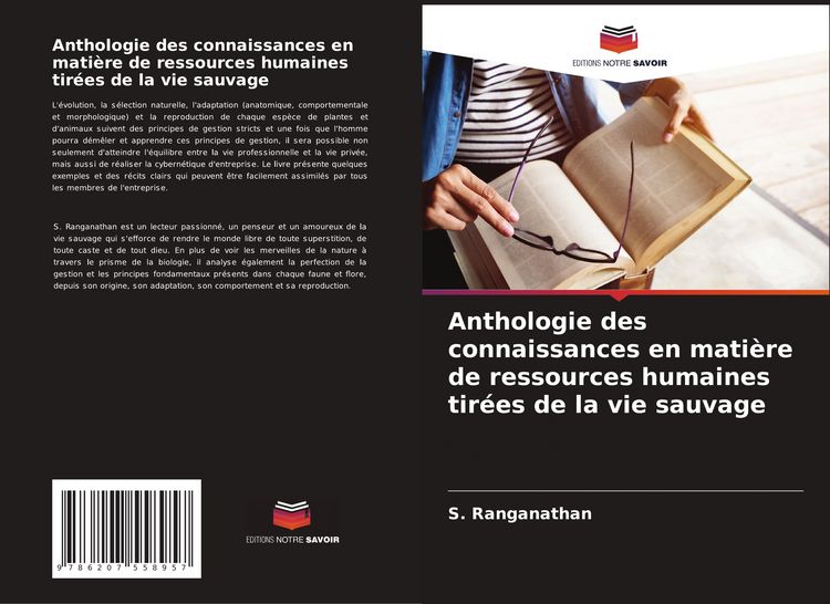 Produktbild: Anthologie des connaissances en mati&egrave;re de ressources humaines tir&eacute;es de la vie sauvage