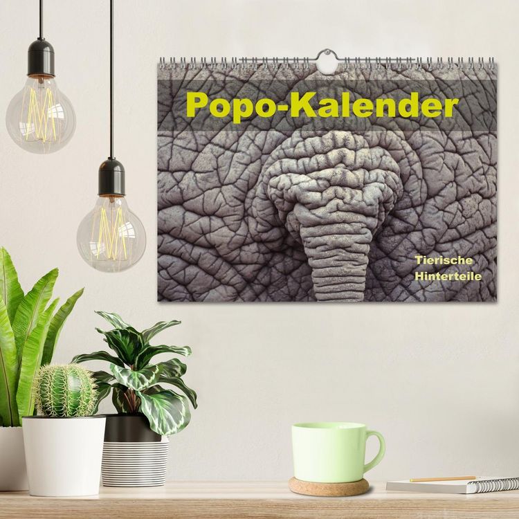 Produktbild: Popo-Kalender (Wandkalender 2026 DIN A4 quer), CALVENDO Monatskalender