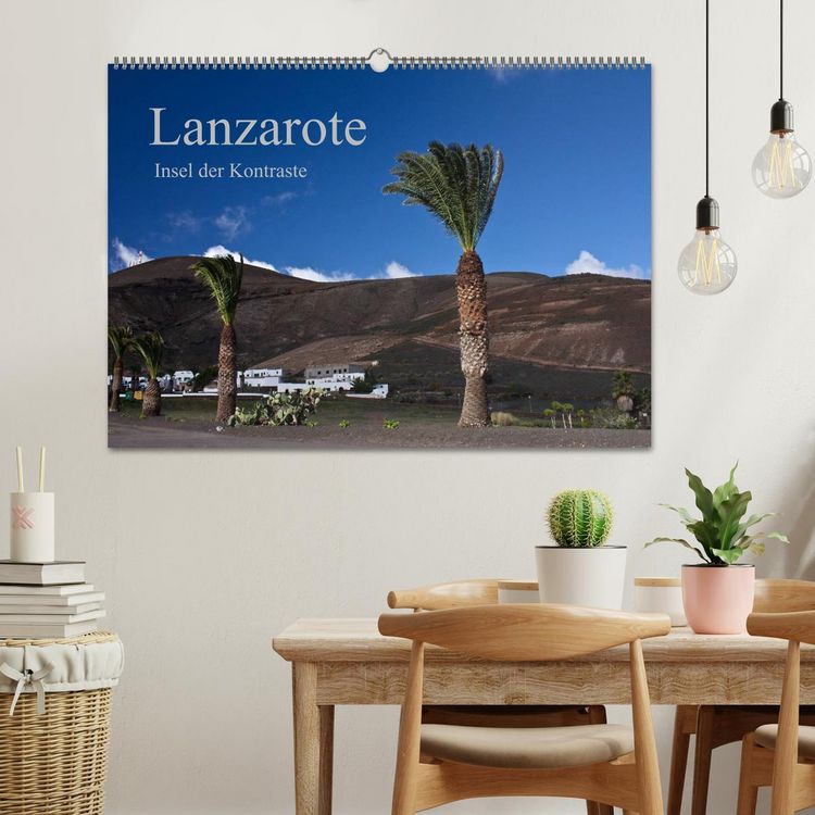Produktbild: Lanzarote (Wandkalender 2026 DIN A2 quer), CALVENDO Monatskalender