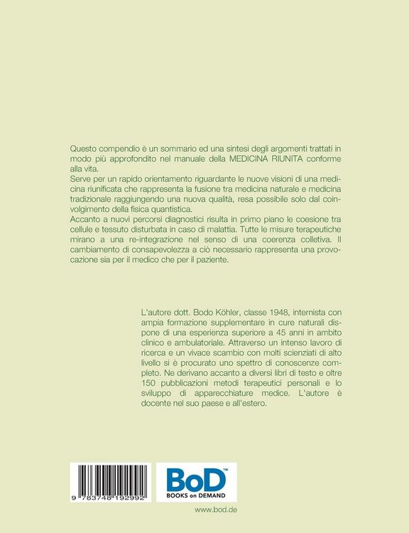 Produktbild: Compendio Di Medicina Riunita Conforme Alla Vita