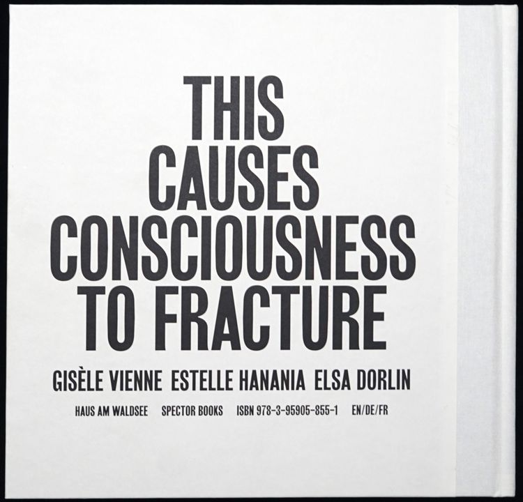 Produktbild: Estelle Hanania / Gis&egrave;le Vienne: This Causes Consciousness to Fracture