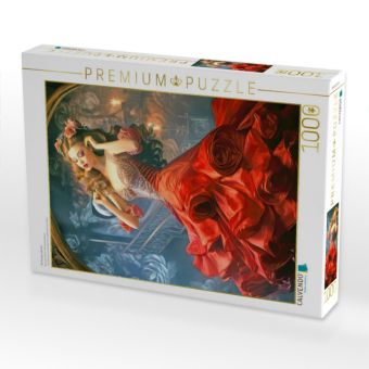 Produktbild: CALVENDO Puzzle Burlesque dancer | 1000 Teile Lege-Gr&ouml;&szlig;e 64x48cm Foto-Puzzle f&uuml;r gl&uuml;ckliche Stunden