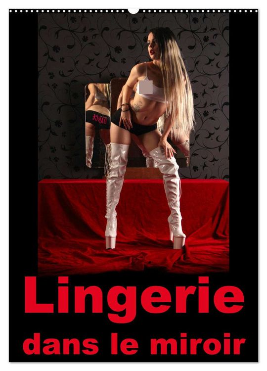 Produktbild: Lingerie dans le miroir (Calendrier mural 2026 DIN A2 horizontal), CALVENDO calendrier mensuel