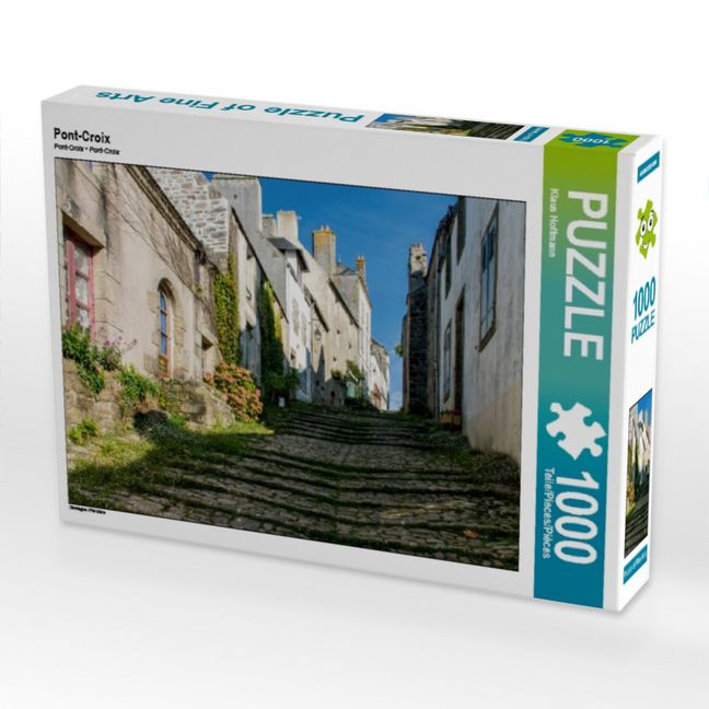 Produktbild: CALVENDO Puzzle Pont-Croix | 1000 Teile Lege-Gr&ouml;&szlig;e 64x48cm Foto-Puzzle f&uuml;r gl&uuml;ckliche Stunden