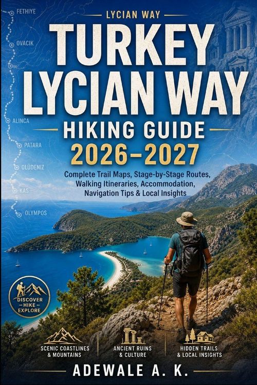 Produktbild: TURKEY LYCIAN WAY HIKING GUIDE 2026-2027