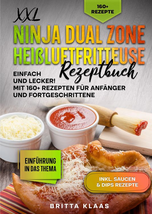Produktbild: XXL Ninja Dual Zone Hei&szlig;luftfritteuse Rezeptbuch