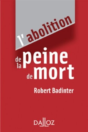 Produktbild: L'Abolition de la Peine de Mort