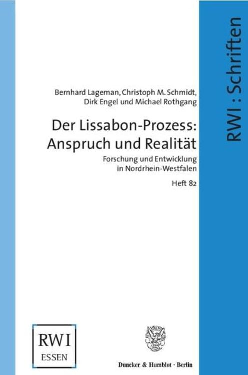 Produktbild: Der Lissabon-Prozess: Anspruch und Realität.