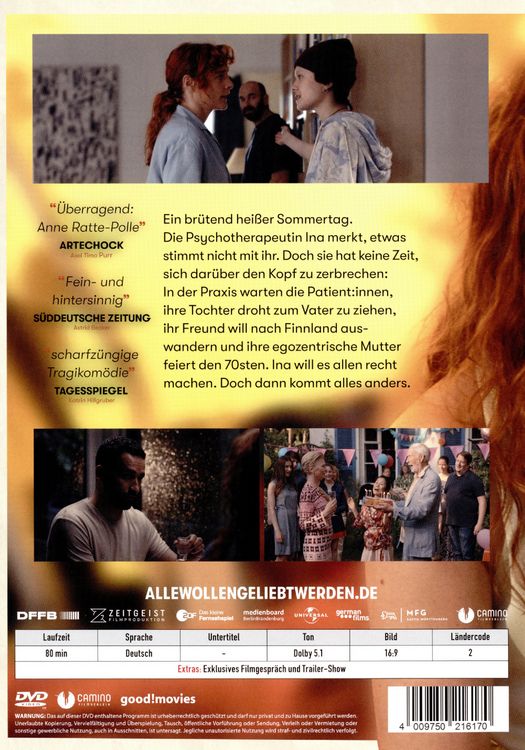 Produktbild: Alle wollen geliebt werden