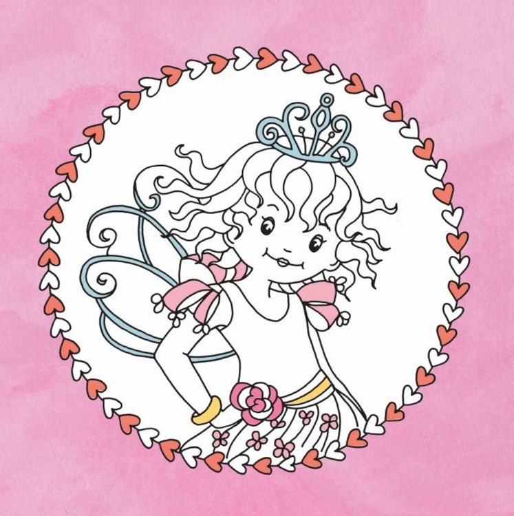 Produktbild: Glitzer-Malblock (Prinzessin Lillifee)