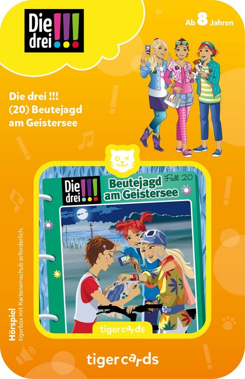 Produktbild: tigercard - Die drei !!! - Folge 20: Beutejagd am Geistersee