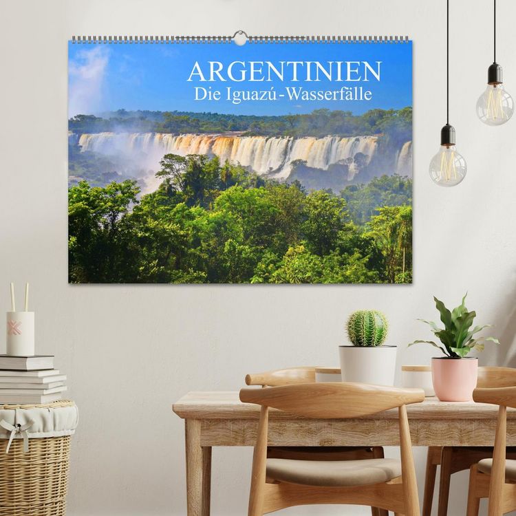 Produktbild: Argentinien. Die Iguaz&uacute;-Wasserf&auml;lle (Wandkalender 2026 DIN A2 quer), CALVENDO Monatskalender