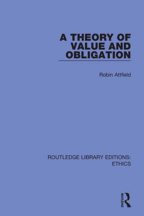 Produktbild: A Theory of Value and Obligation