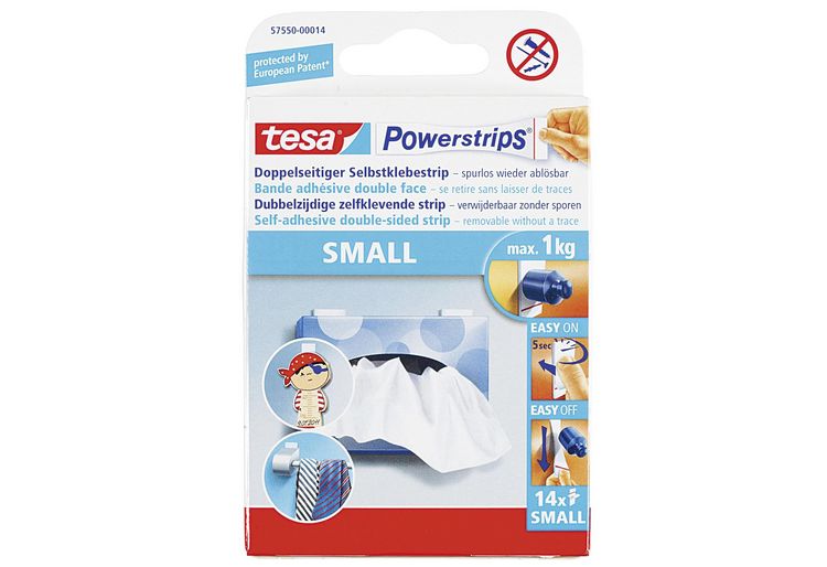 Produktbild: TESA&reg; Powerstrips&reg; Small, weiss