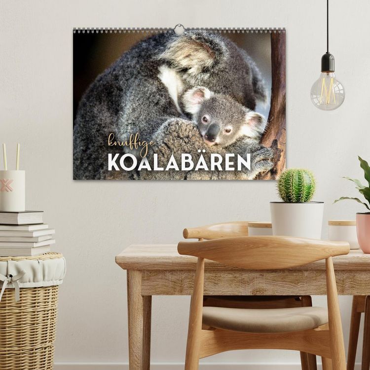 Produktbild: Knuffige Koalab&auml;ren (Wandkalender 2026 DIN A3 quer), CALVENDO Monatskalender