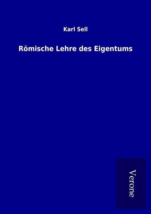Produktbild: R&ouml;mische Lehre des Eigentums